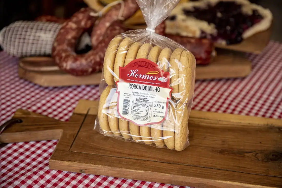 Rosca de Milho da Agroindústria Hermes