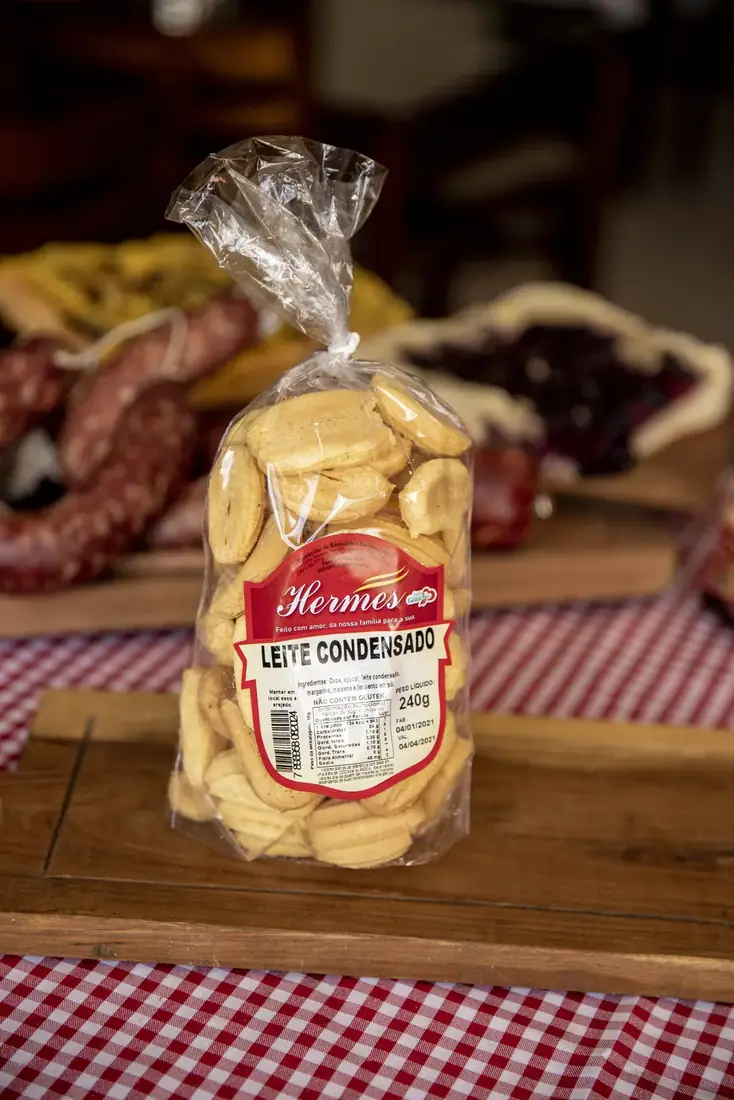 Biscoito de Leite Condensado da Agroindústria Hermes