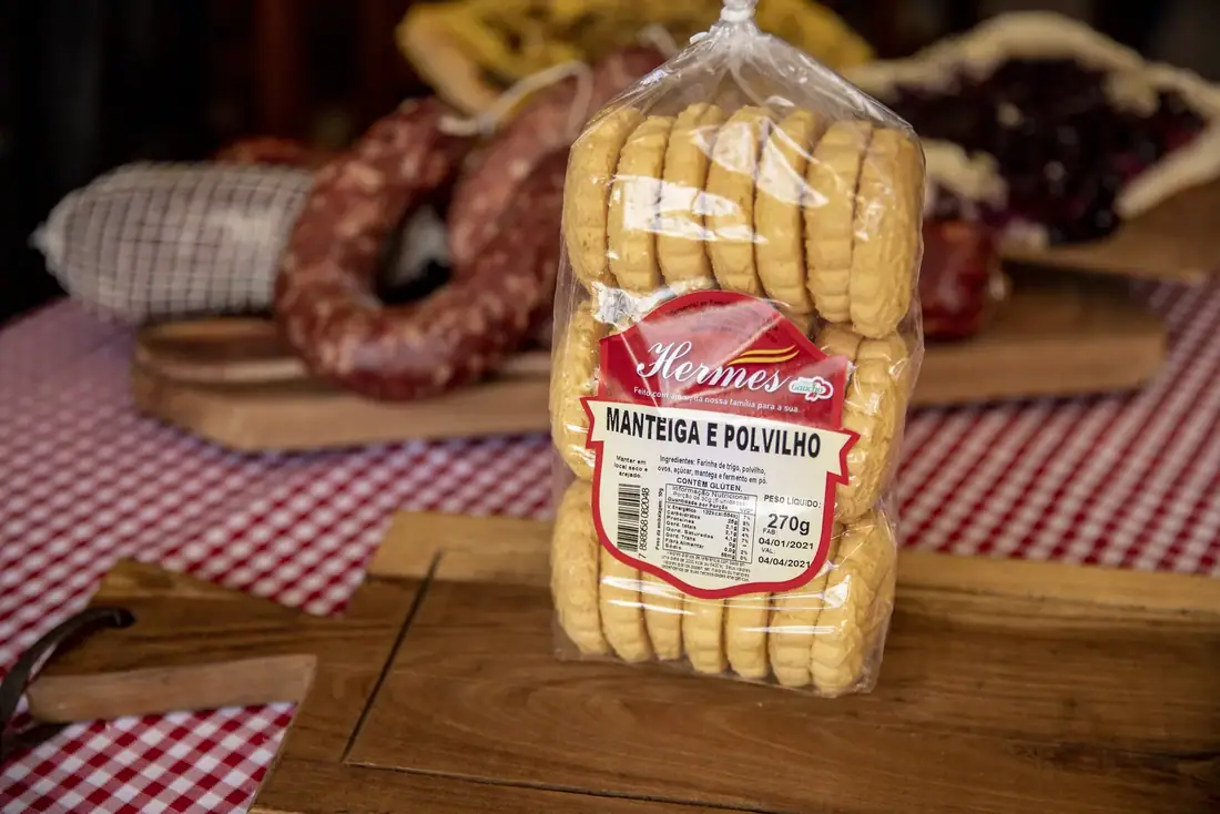Biscoito de Manteiga e Polvilho da Agroindústria Hermes